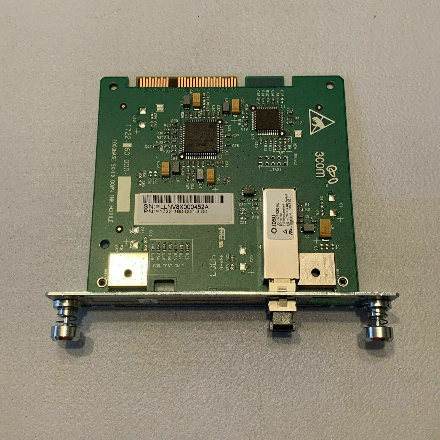 3Com 3C17221 SuperStack 3 Gigabit 1000Base-SX Switch Module 1722-160-000-2.00