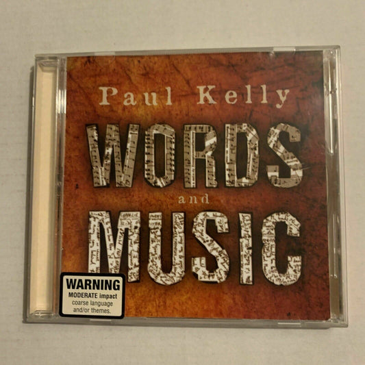 Words & Music by Paul Kelly (CD, May-1998, Mushroom Records (Australia))