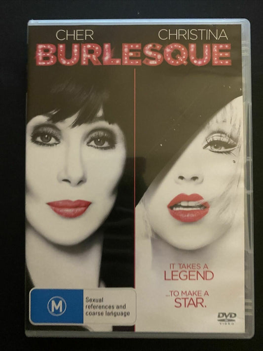 Burlesque (DVD, 2010) Christina Aguilera, Cher, Kristen Bell. Region 4