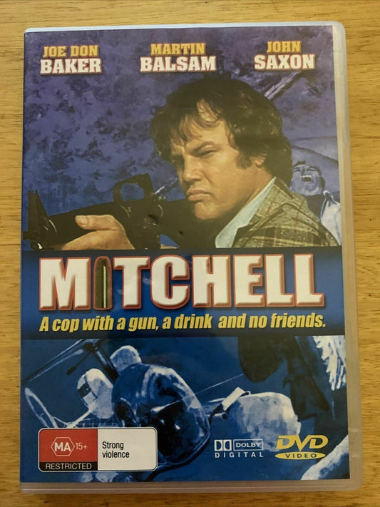 Mitchell (DVD, 1975) Joe Don Baker, Martin Balsam, John Saxon - All Regions