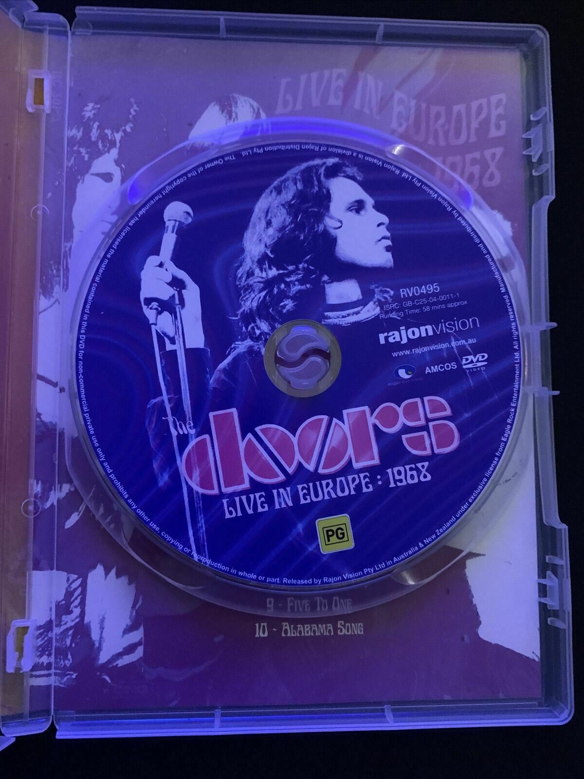 The Doors - Live In Europe 1968 (DVD, 1968)