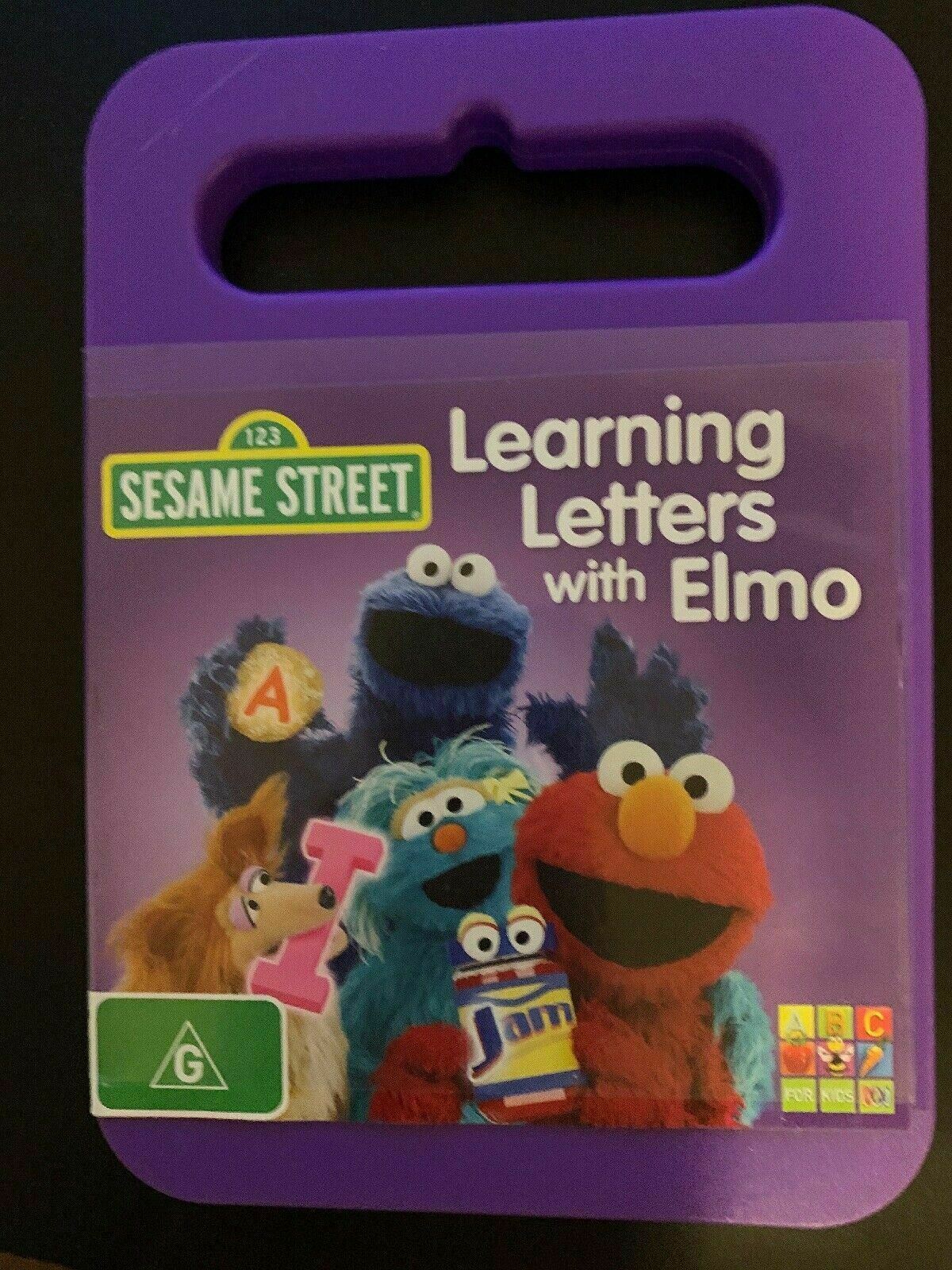 Sesame Street - Learning Letters With Elmo (DVD, 2012)