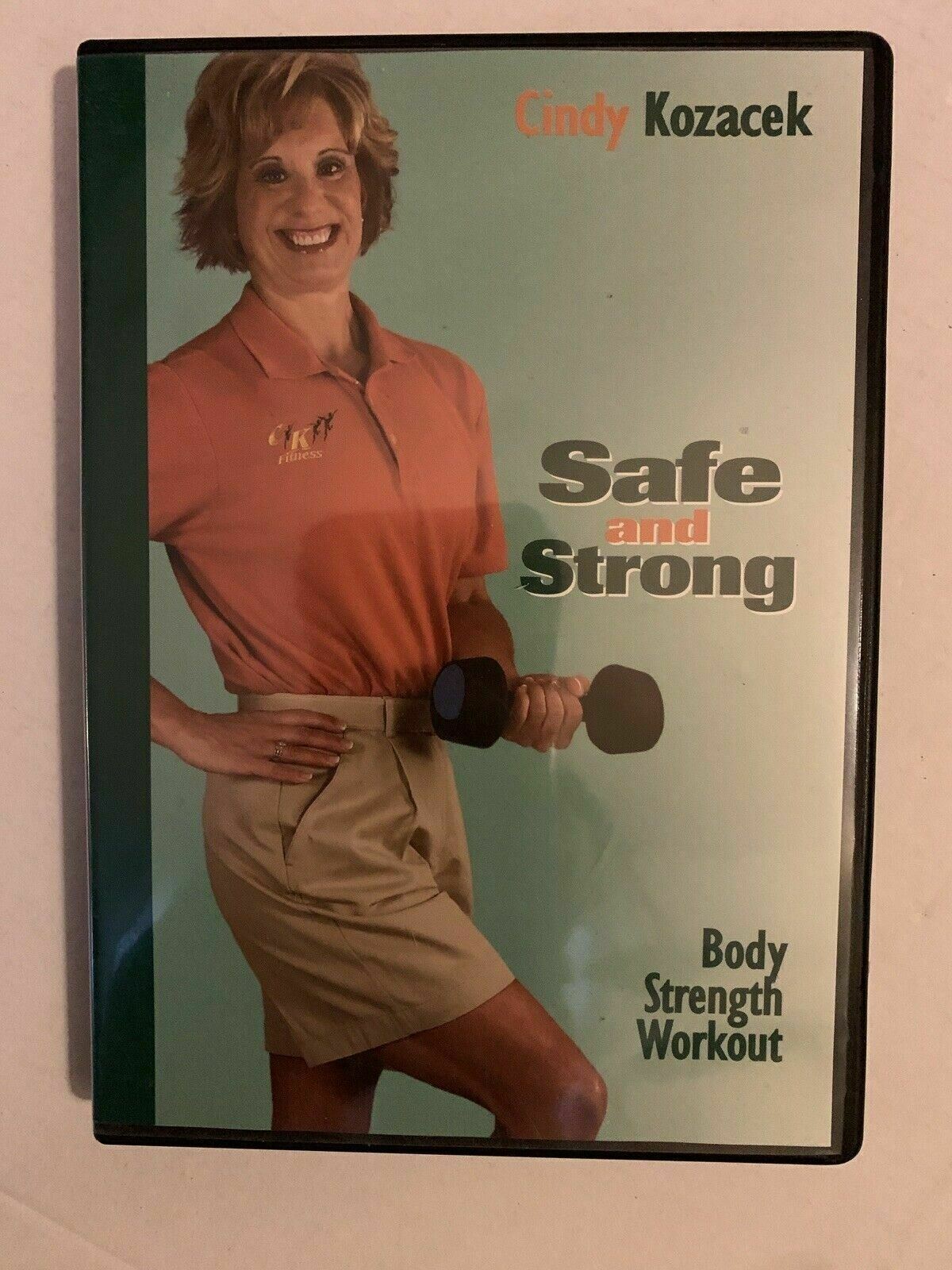 Cindy Kozacek - Safe And Strong Body Strength Workout (DVD, 2005)
