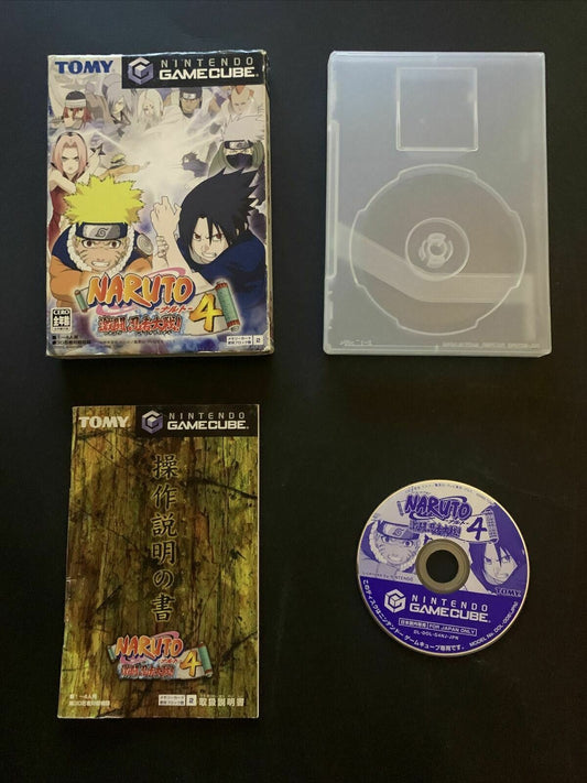 Naruto: Gekitou Ninja Taisen 4 - Nintendo GameCube NTSC-J Japan