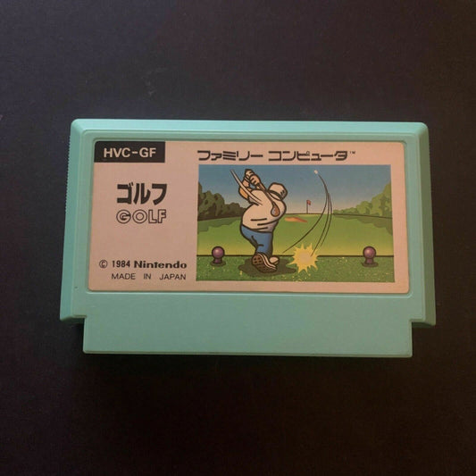 Golf - Nintendo Famicom NES NTSC-J Japan HVC-GF 1984 Game