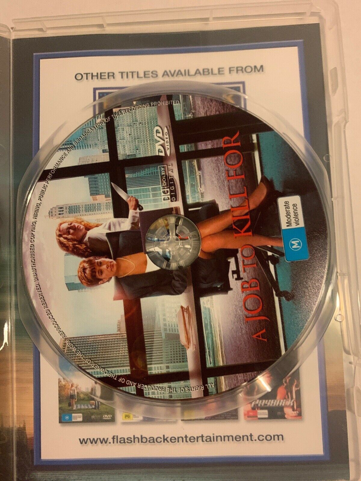 A Job To Kill For (DVD, 2007) Sean Young