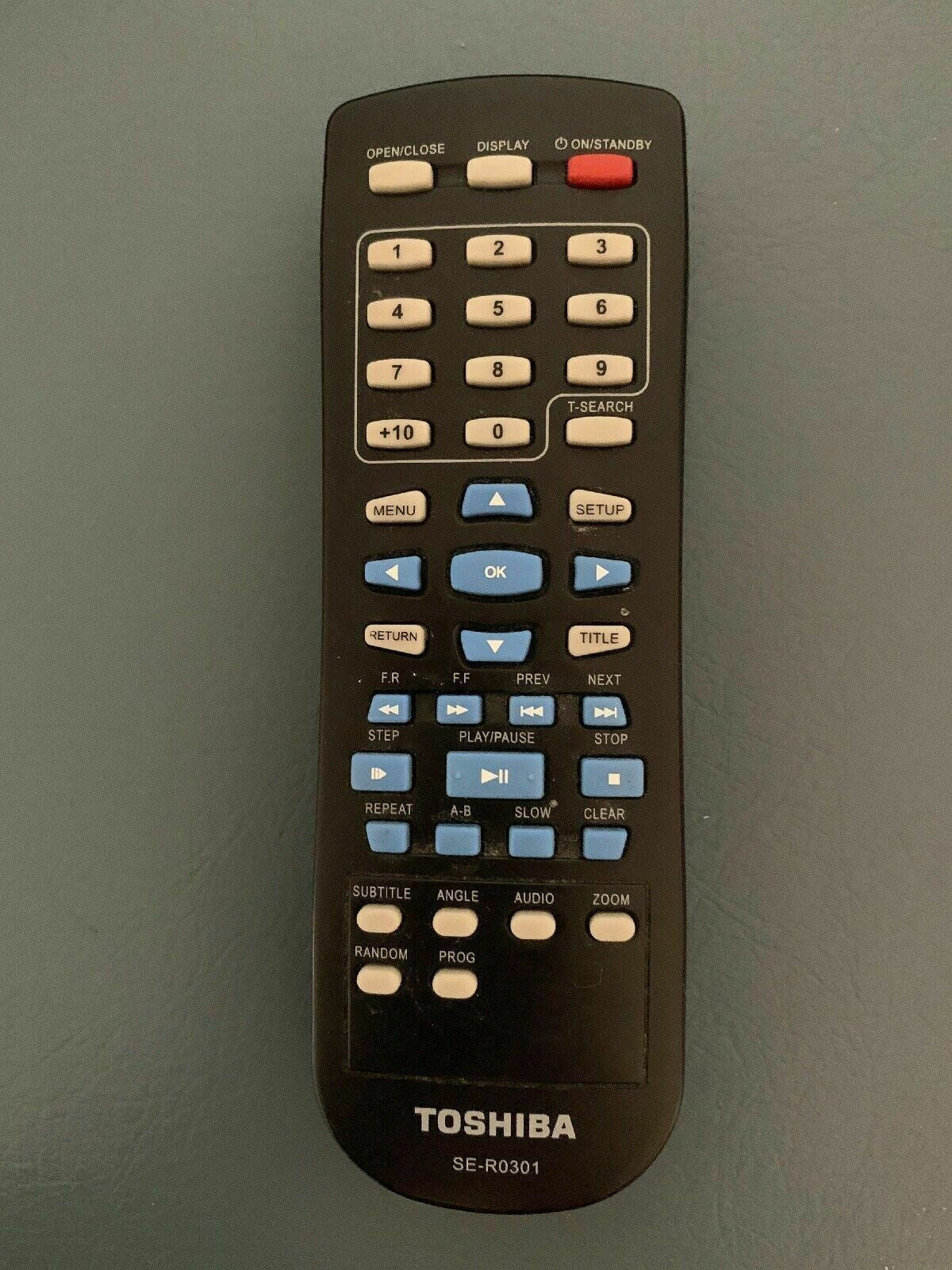 Genuine Toshiba SE-R0301 Remote Control For Teac DVD Player