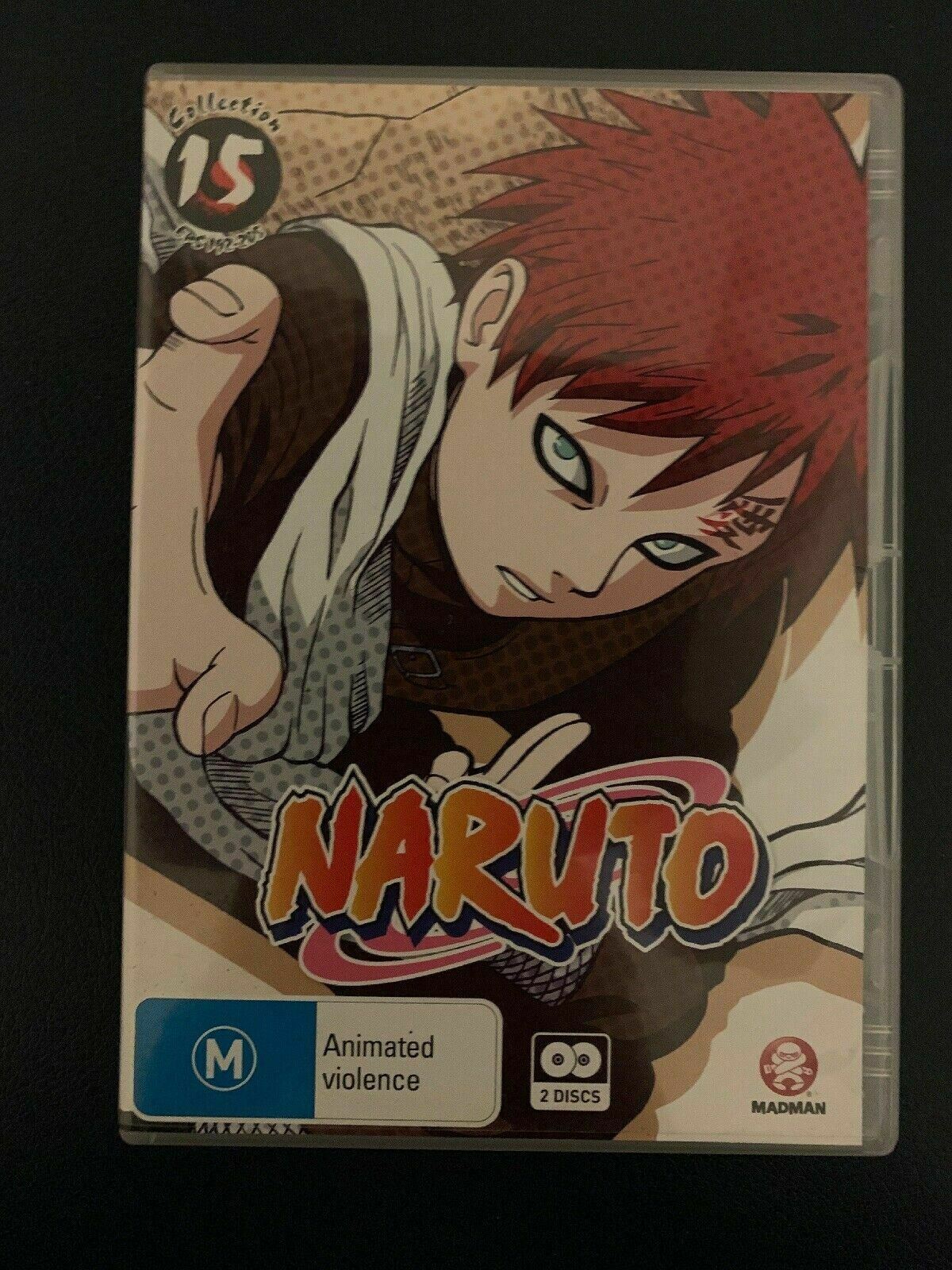 Naruto Uncut : Collection 15 : Eps 192-205 (DVD, Region 4) Madman Anime