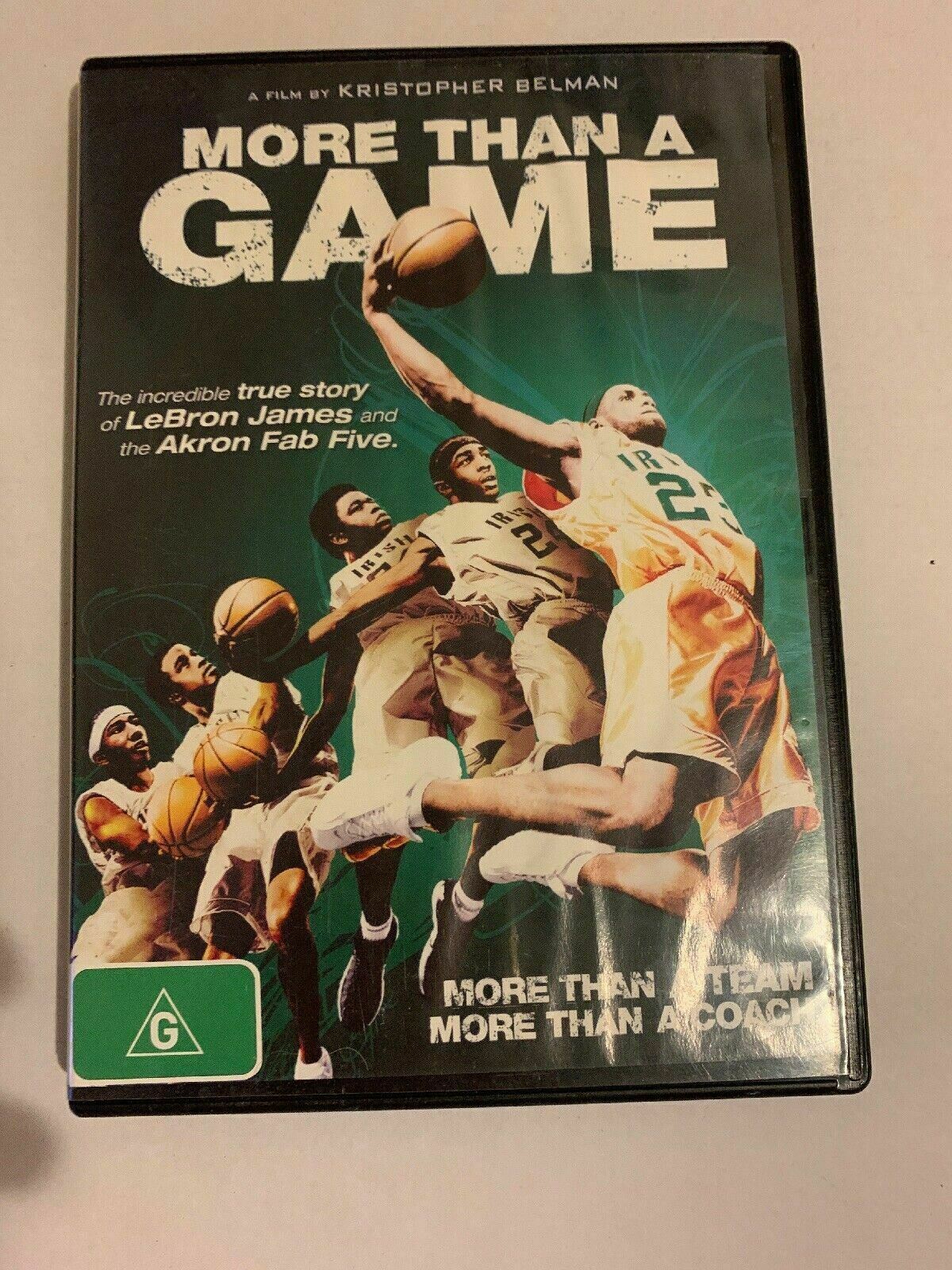 More Than A Game (DVD, 2010) Basketball Documentary - LeBron James, Akron Fab 5