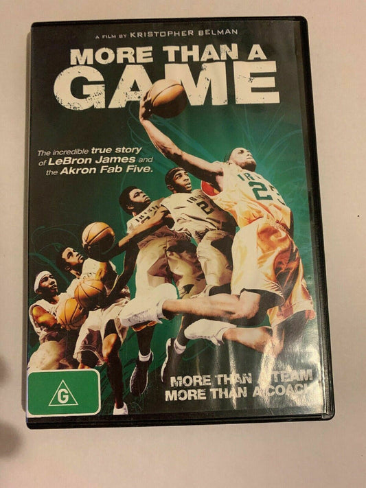 More Than A Game (DVD, 2010) Basketball Documentary - LeBron James, Akron Fab 5