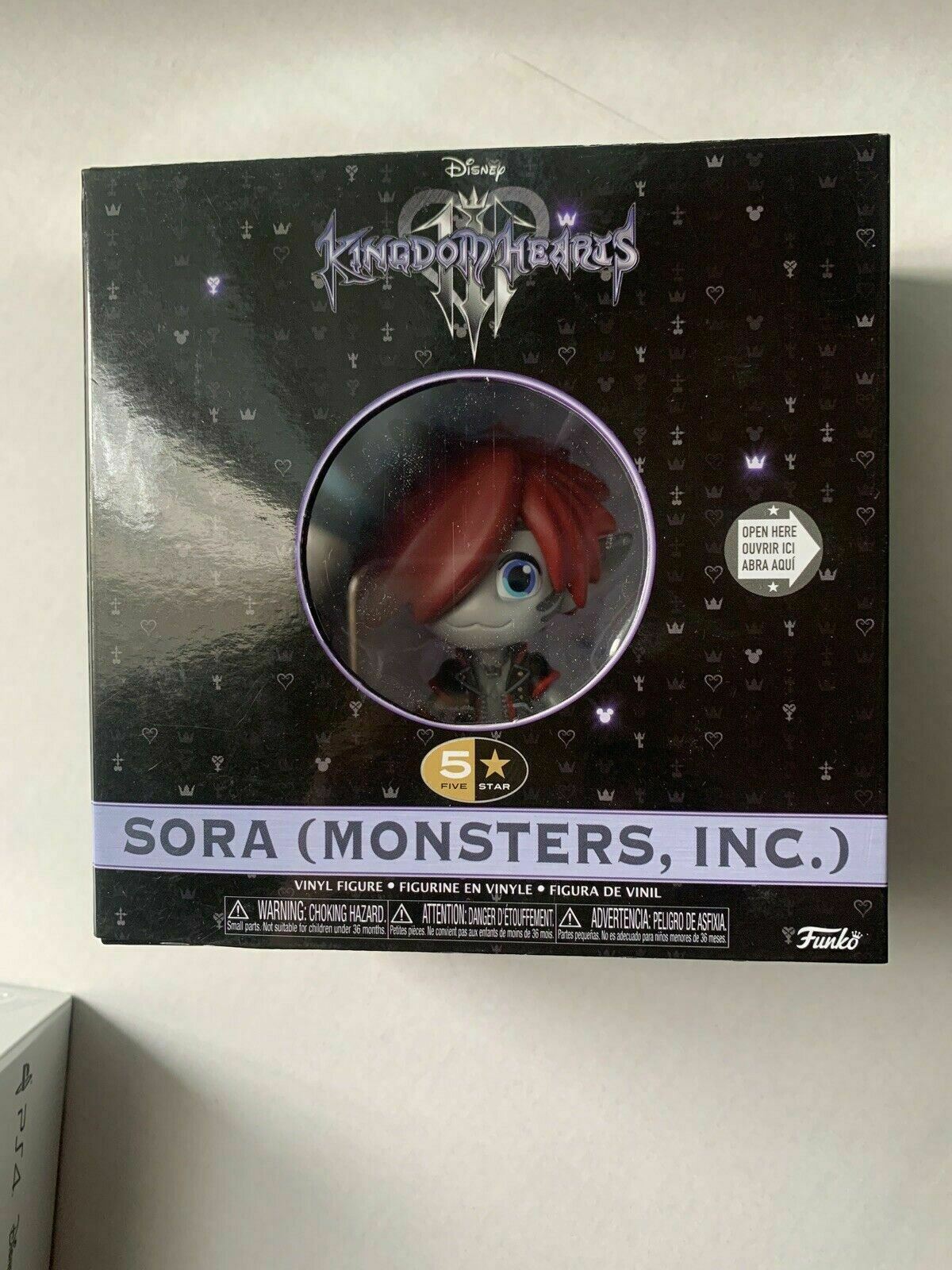 *New Sealed* Kingdom Hearts III - PS4 Deluxe Edition With Sora Vinyl Figure