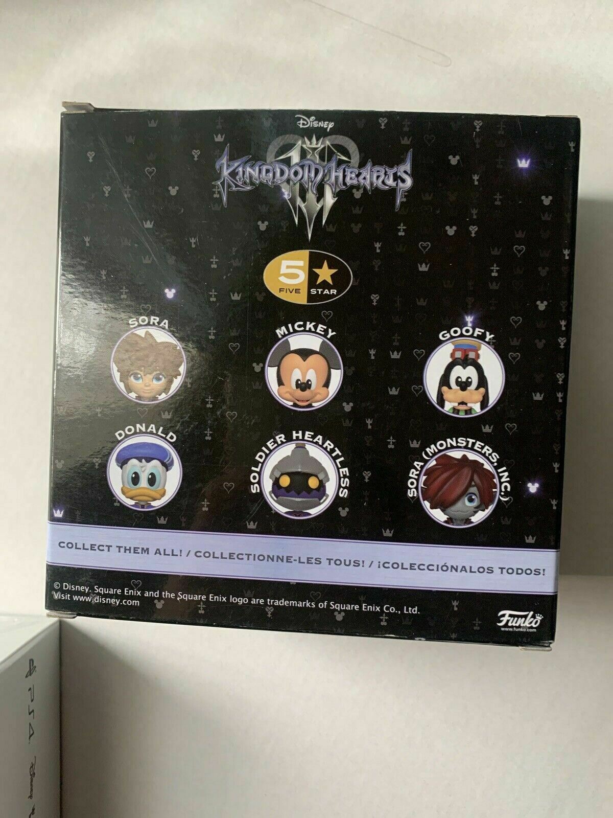 *New Sealed* Kingdom Hearts III - PS4 Deluxe Edition With Sora Vinyl Figure
