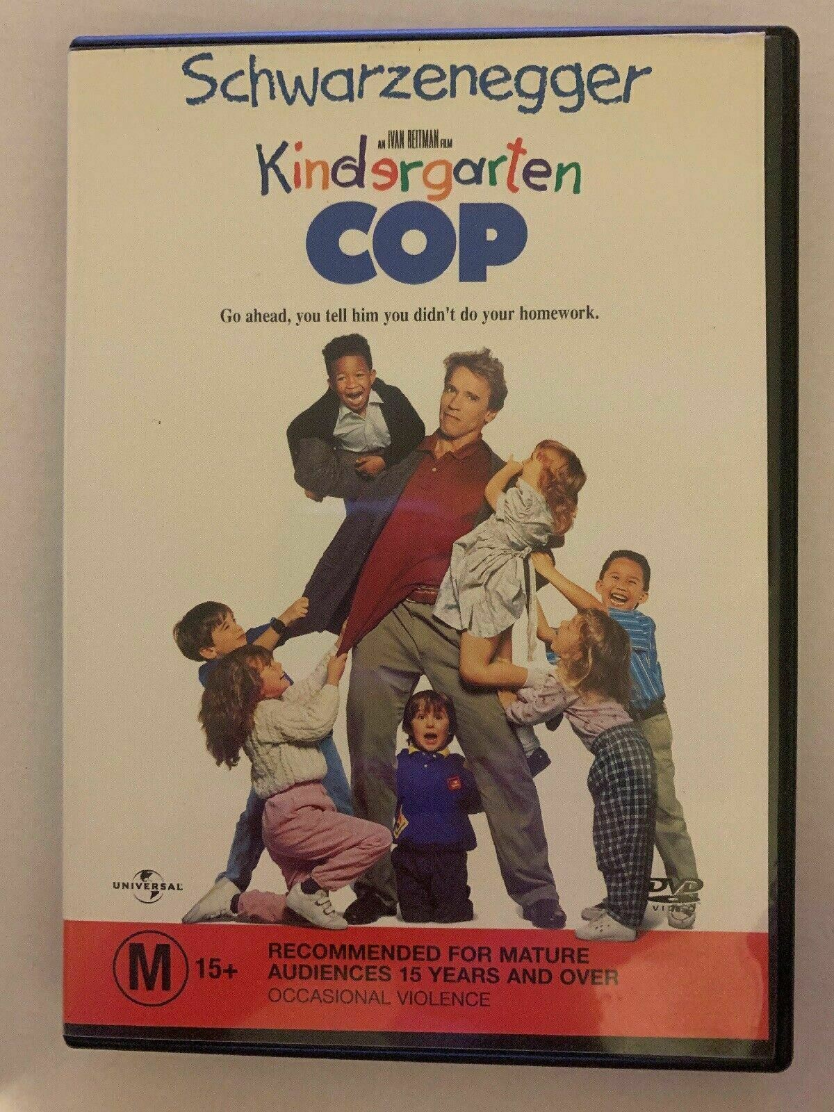 Kindergarten Cop (DVD, 1990) Arnold Schwarzenegger