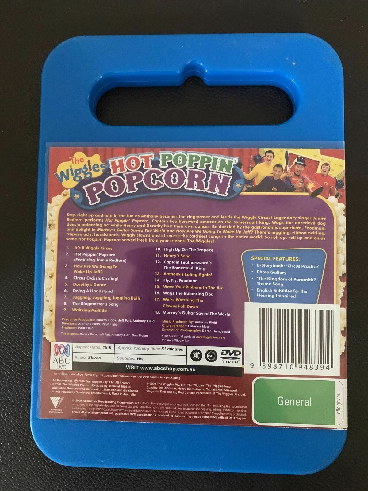 The Wiggles - Hot Poppin' Popcorn + Celebration DVD Region 4