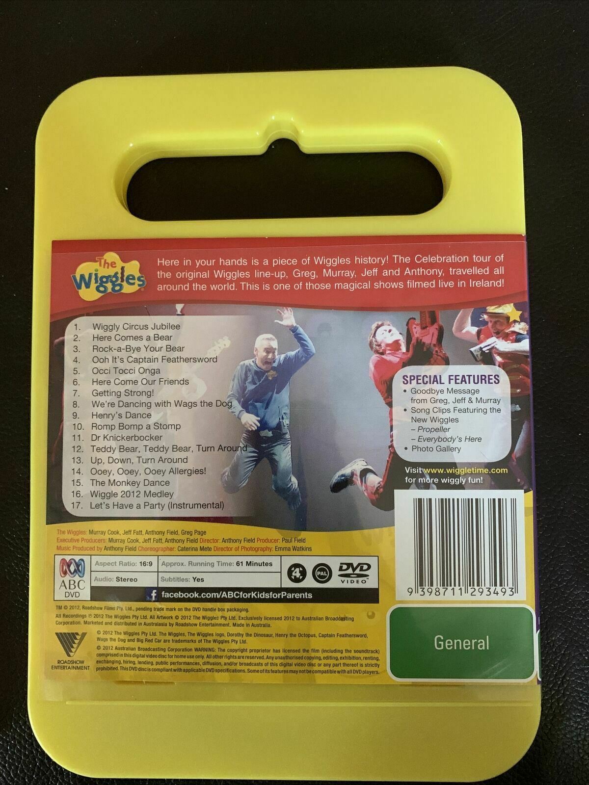 The Wiggles - Hot Poppin' Popcorn + Celebration DVD Region 4