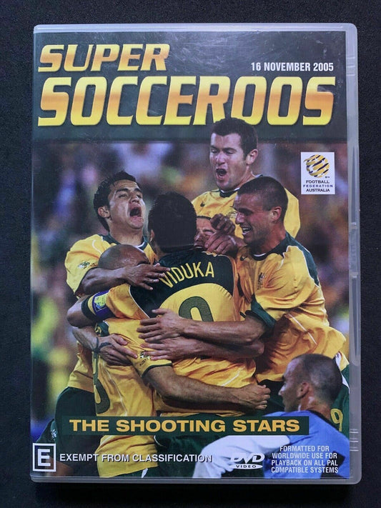 Super Socceroos - The Shooting Stars - 16 Nov 2005 (DVD) Reg ALL