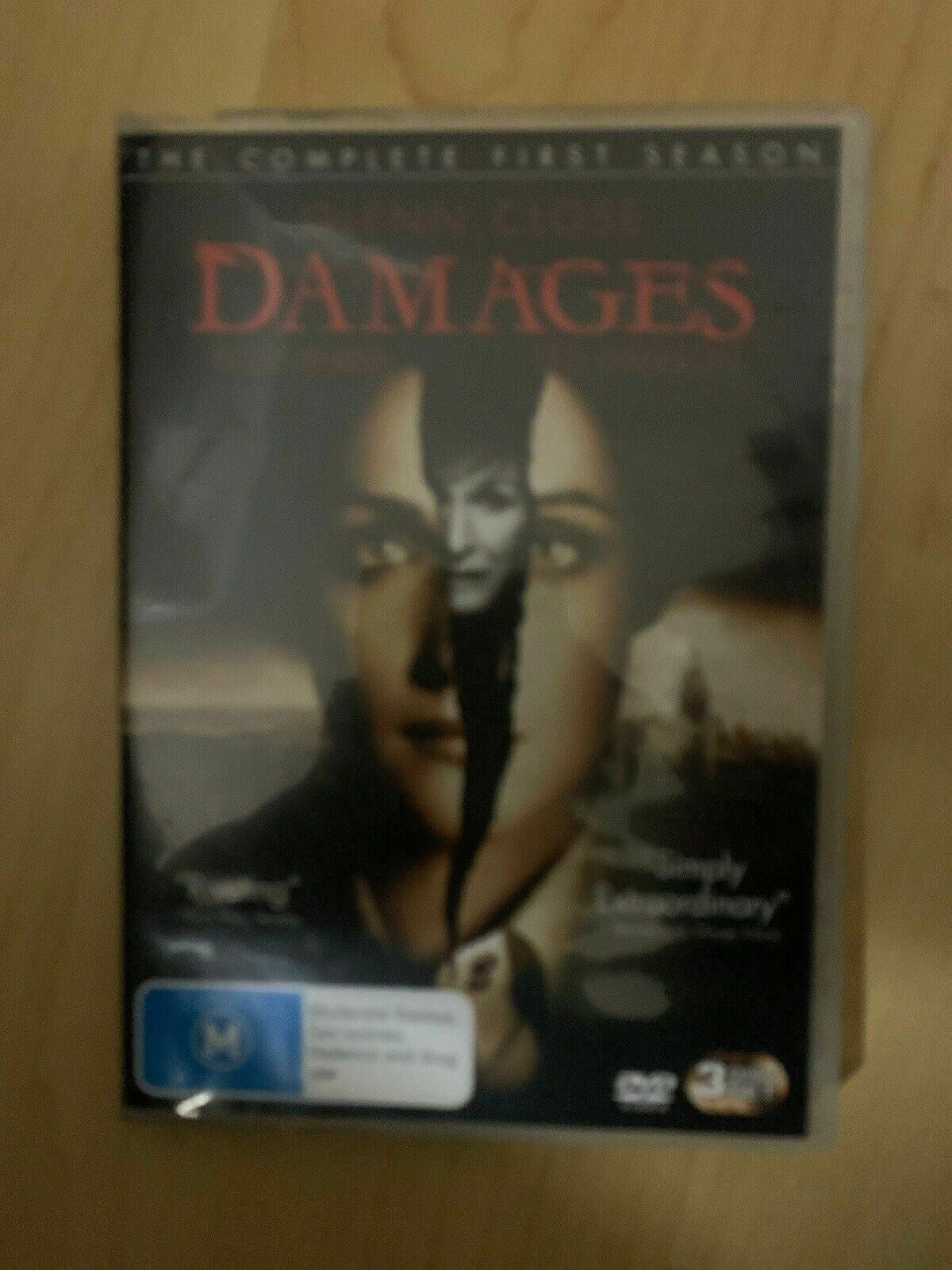 Damages : Season 1 (DVD, 2007, 3-Disc Set)