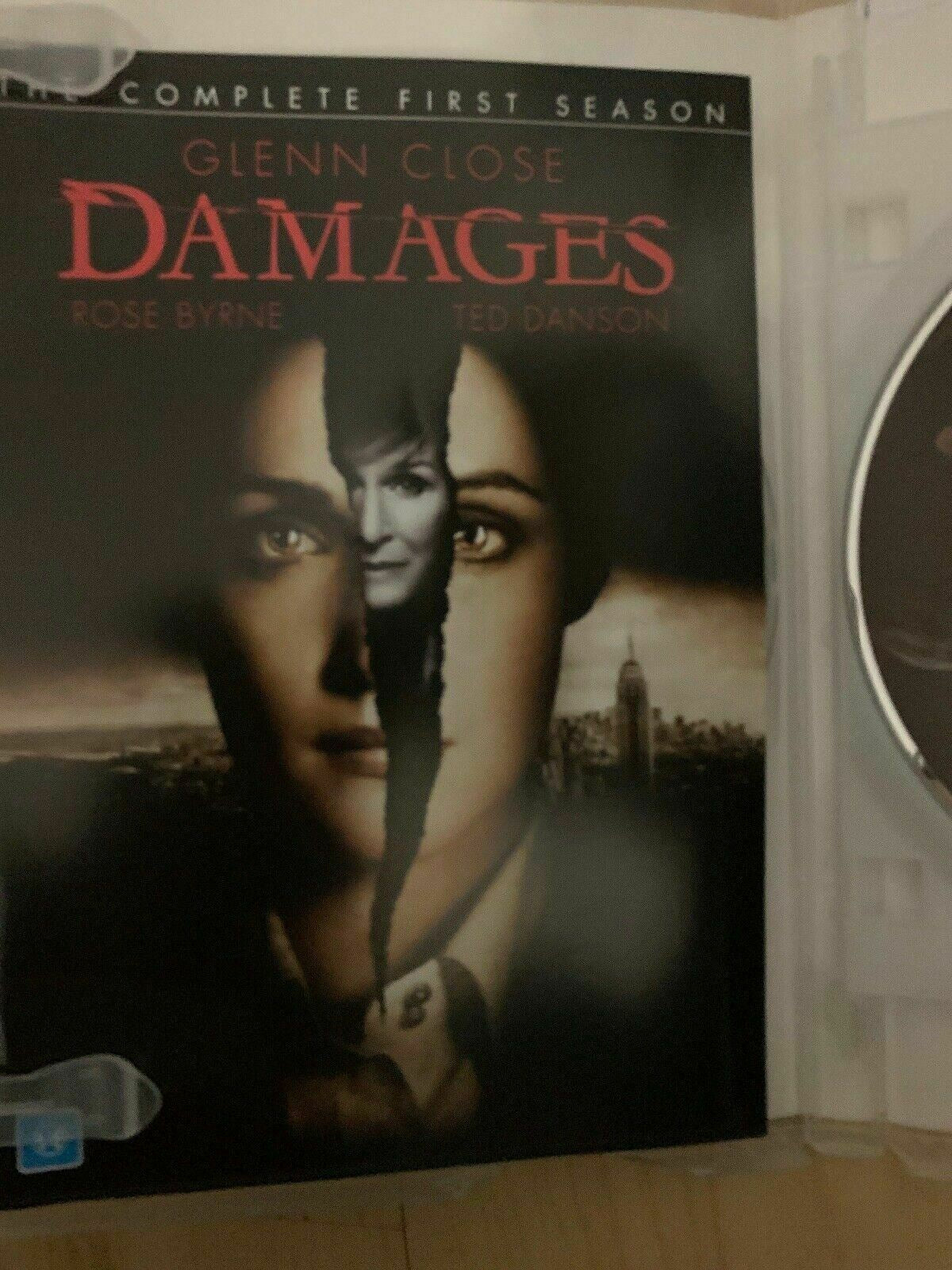 Damages : Season 1 (DVD, 2007, 3-Disc Set)