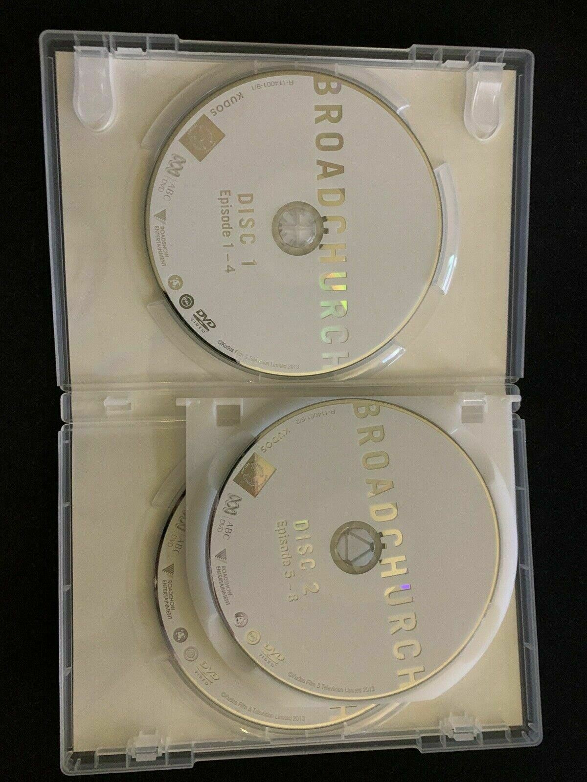 Broadchurch - Series 1 (DVD, 2013)  David Tennant, Olivia Colman. Region 4