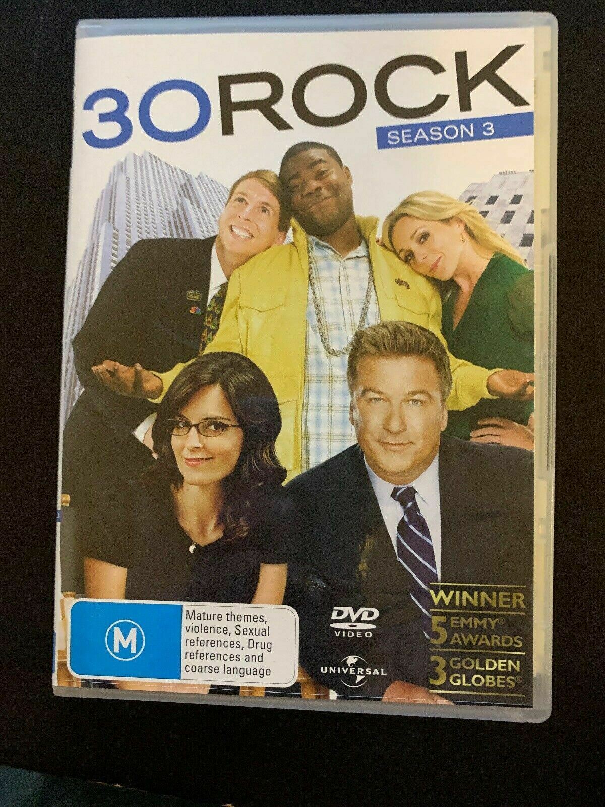 30 Rock : Season 3 (DVD, 2009, 3-Disc Set) - Region 4