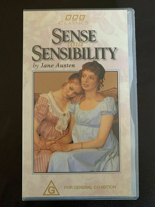 BBC Classics: Sense and Sensibility by Jane Austen (VHS, 1981) PAL Irene Richard
