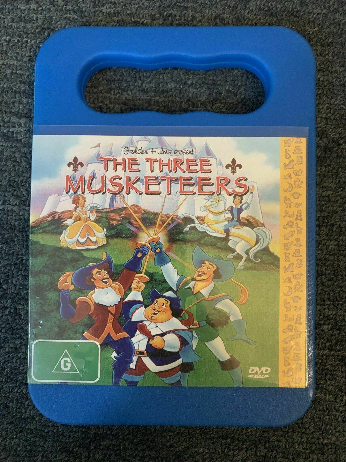 The Three Musketeers DVD Cartoon Animated Movie Kids