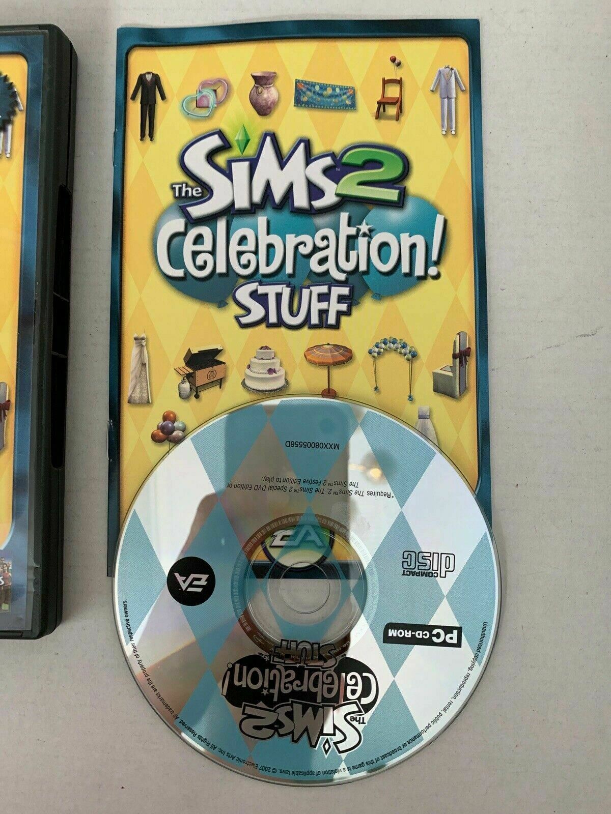 The Sims 2: Celebration Stuff  PC Windows With Manual