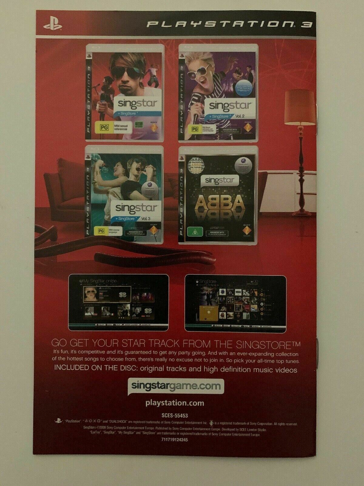 Queen SingStar - Playstation 2 PS2 Official Queen Freddie Mercury Karaoke PAL Game