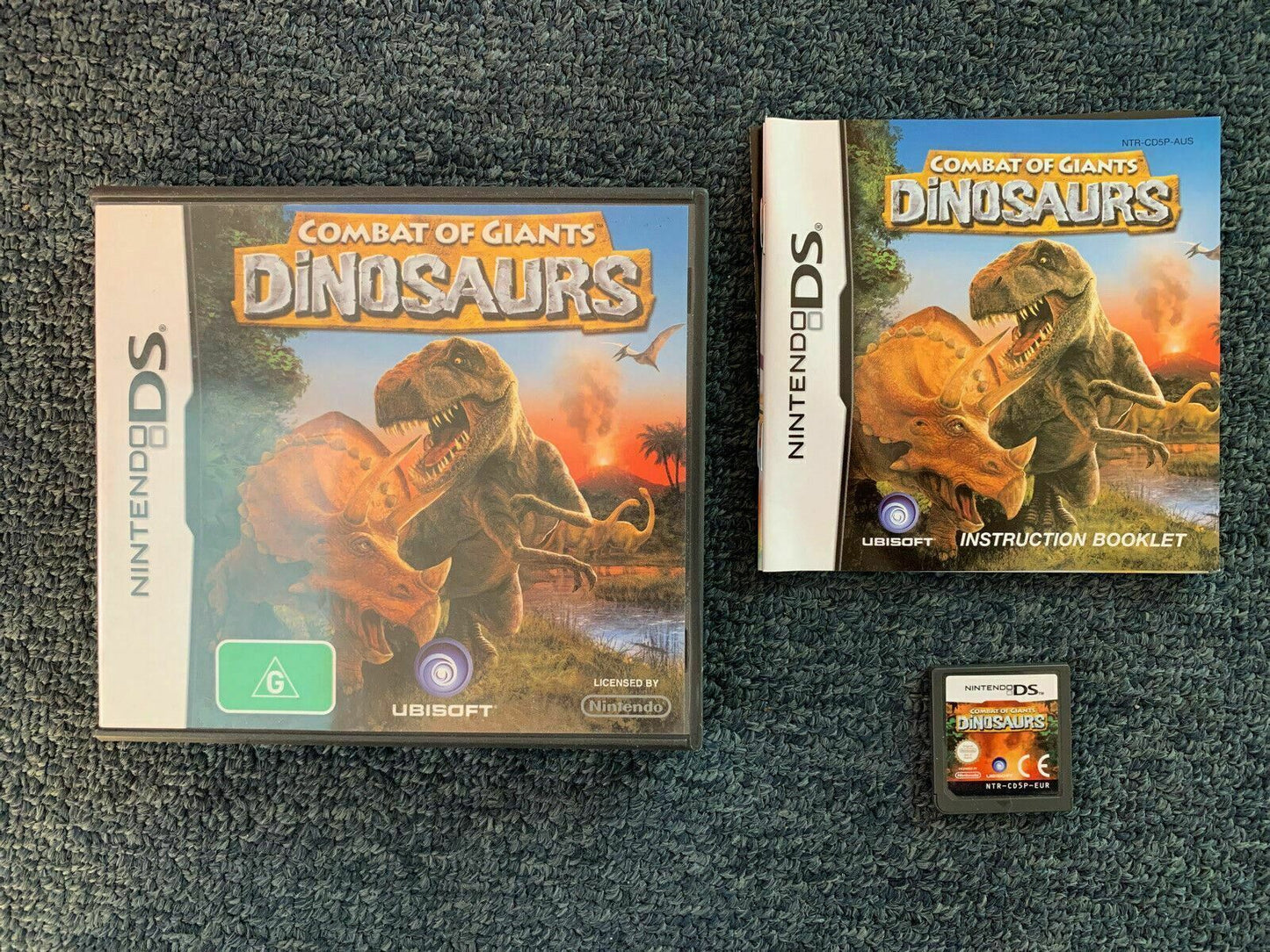 Combat of Giants: Dinosaurs - Including Manual - Nintendo DS
