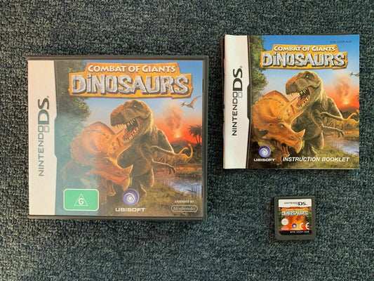 Combat of Giants: Dinosaurs - Including Manual - Nintendo DS