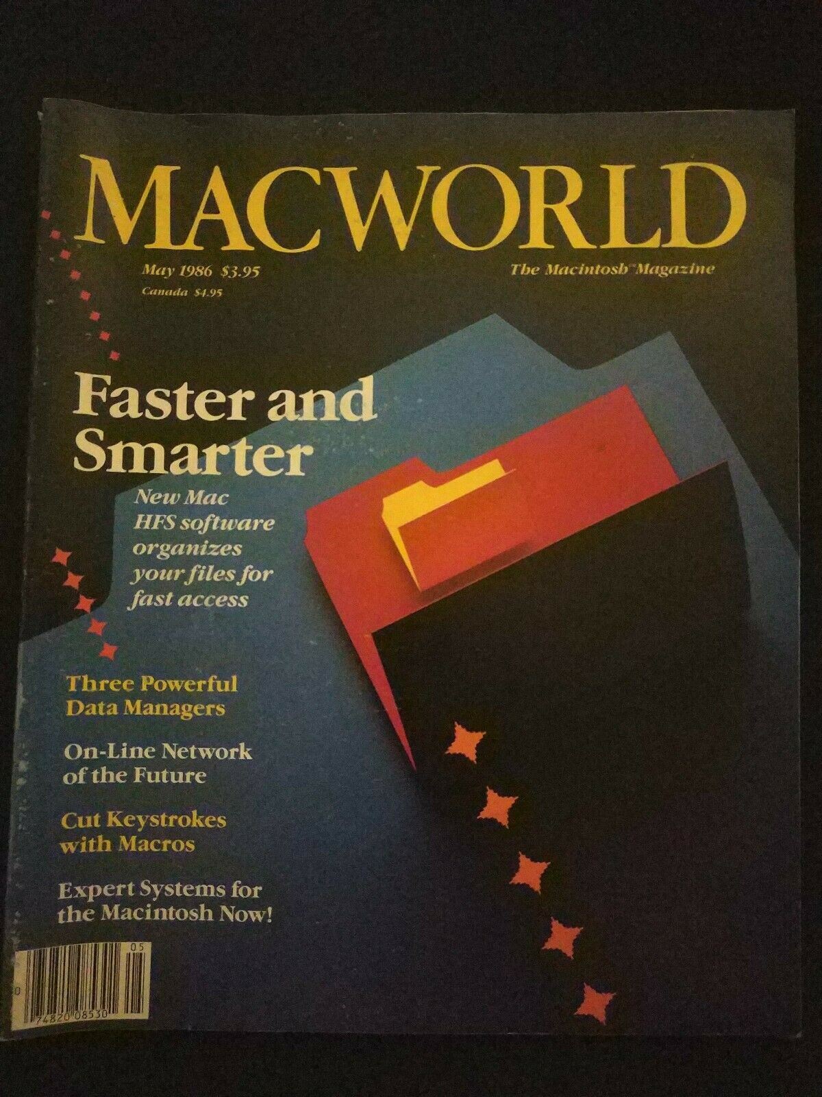 Macworld Magazine May 1986 - Vintage Rare Apple Macintosh Mag Resource