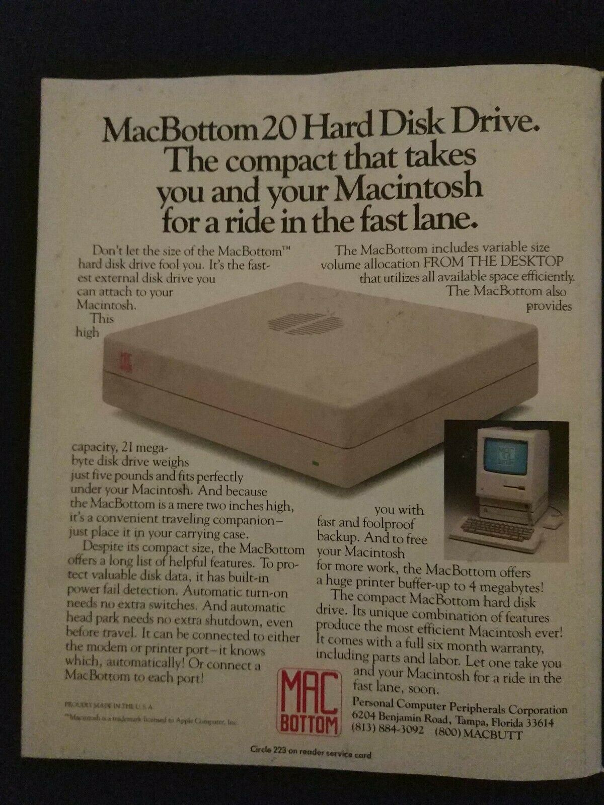 Macworld Magazine May 1986 - Vintage Rare Apple Macintosh Mag Resource
