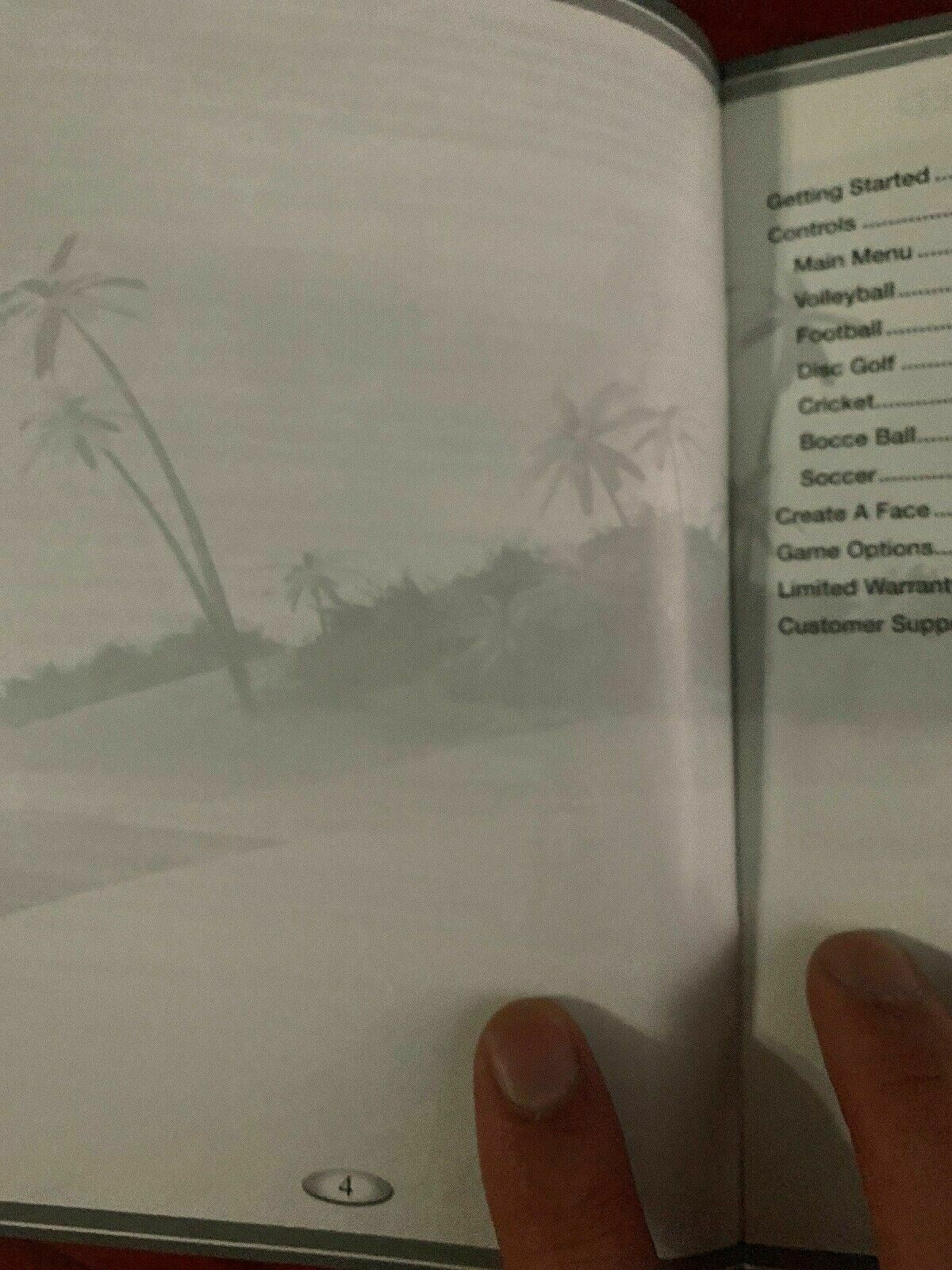 Big Beach Sports Nintendo Wii PAL Game With Manual