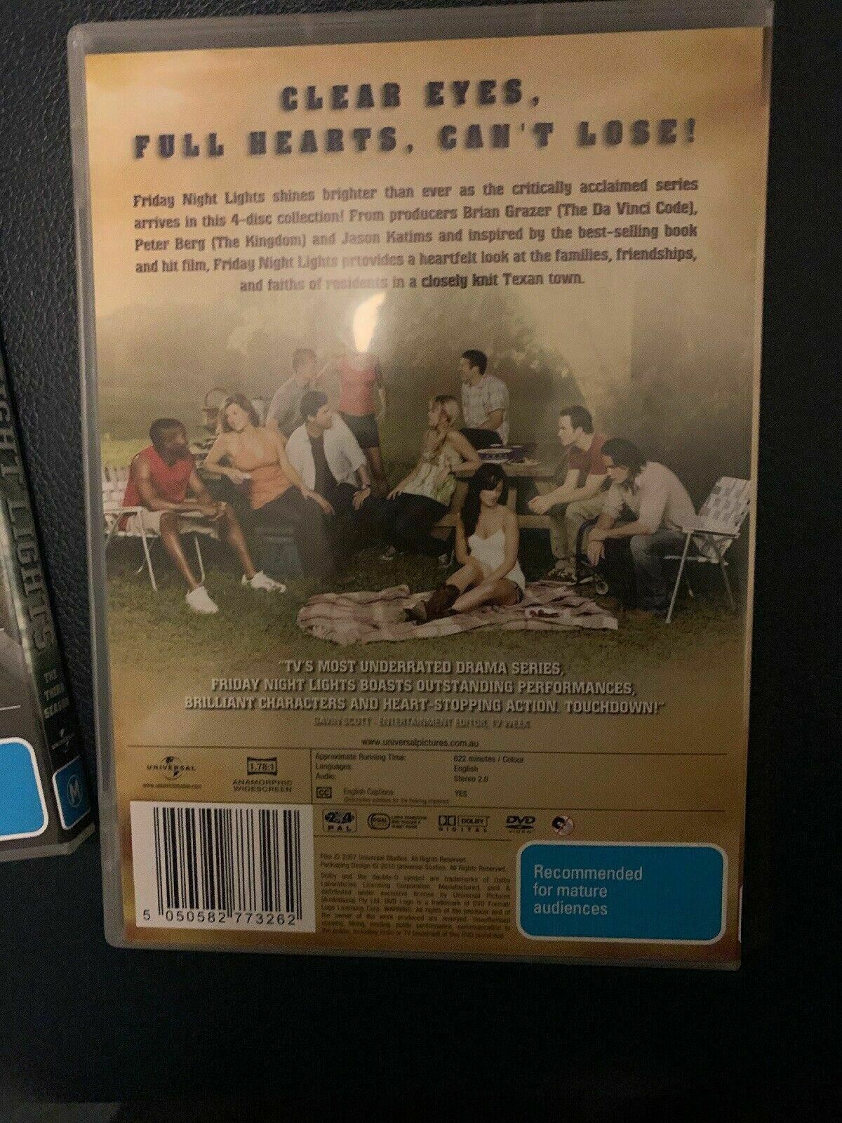 Friday Night Lights : Season 1-3 DVD Region 4