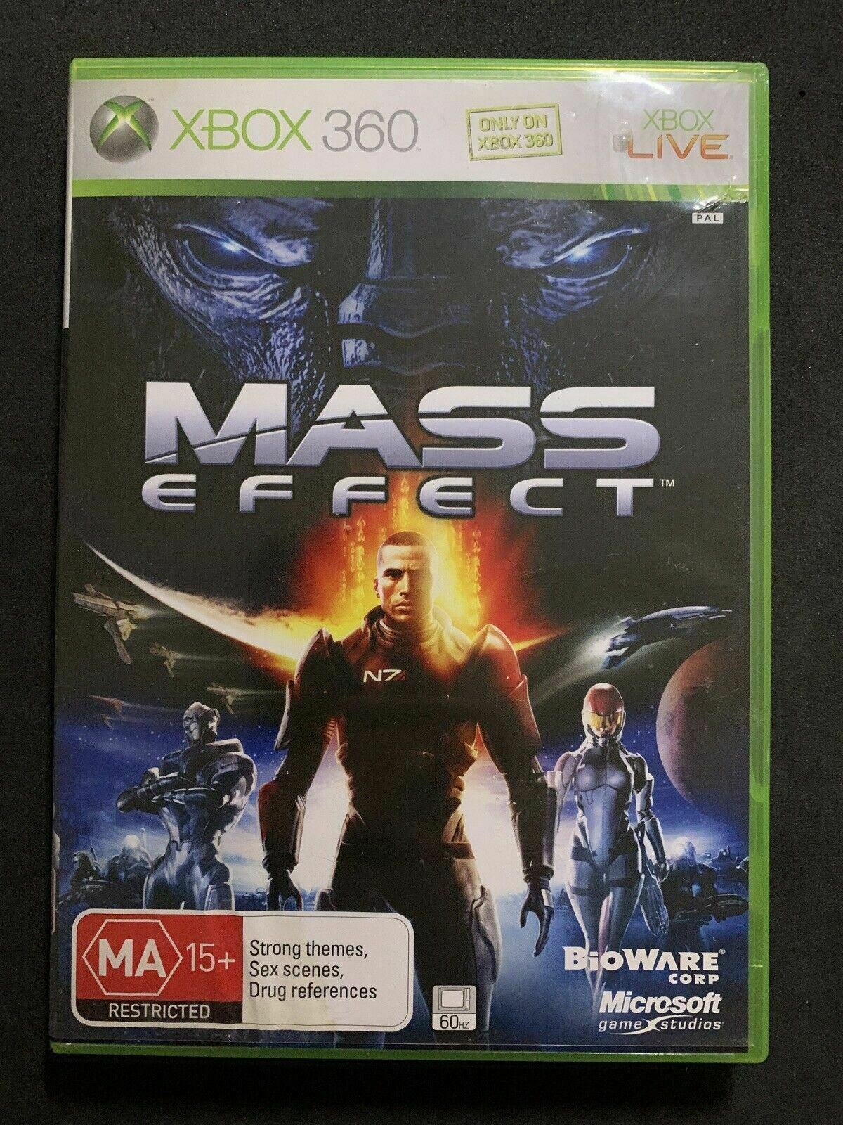Mass Effect - XBOX 360 - Complete - PAL - Complete With Booklet