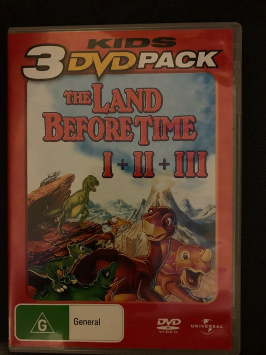The Land Before Time / Great Valley Adventure / Time of the Great Giving DVD