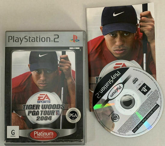 EA Sports Tiger Woods PGA Tour 2004 - PlayStation 2 Game With Manual