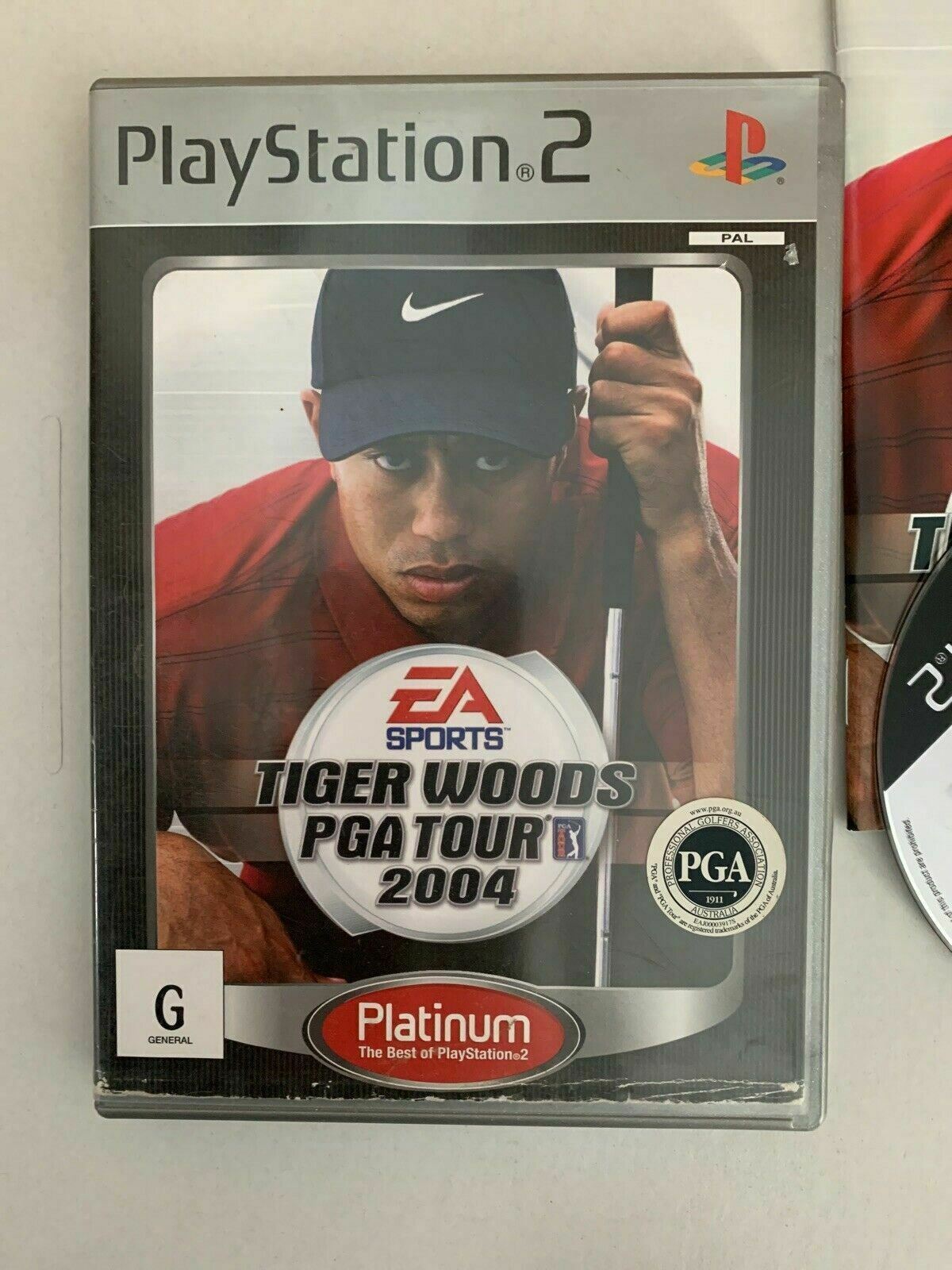 EA Sports Tiger Woods PGA Tour 2004 - PlayStation 2 Game With Manual