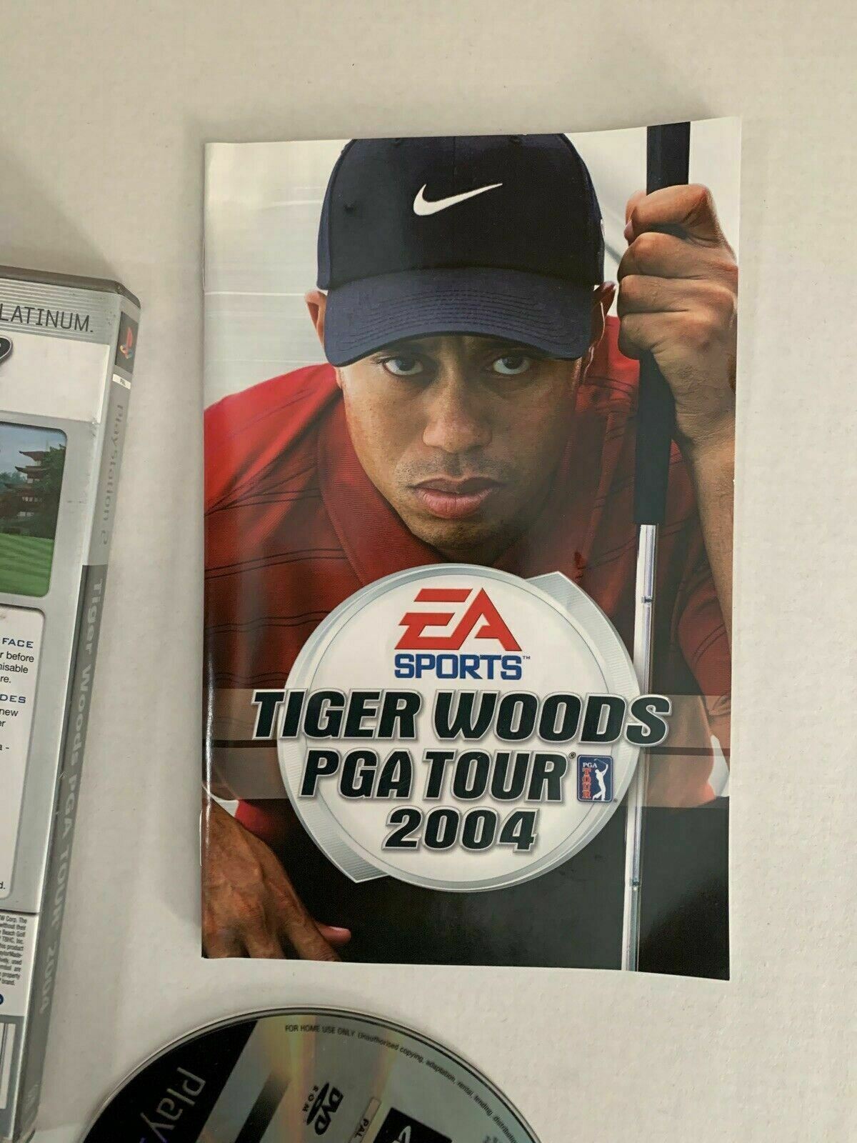 EA Sports Tiger Woods PGA Tour 2004 - PlayStation 2 Game With Manual