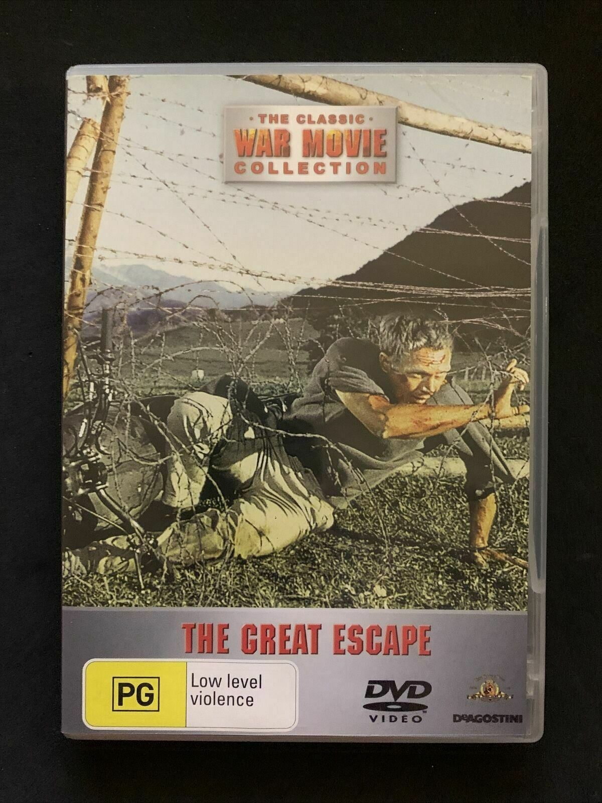 The Great Escape (DVD, 1963) Steve McQueen, James Garner. Region 4