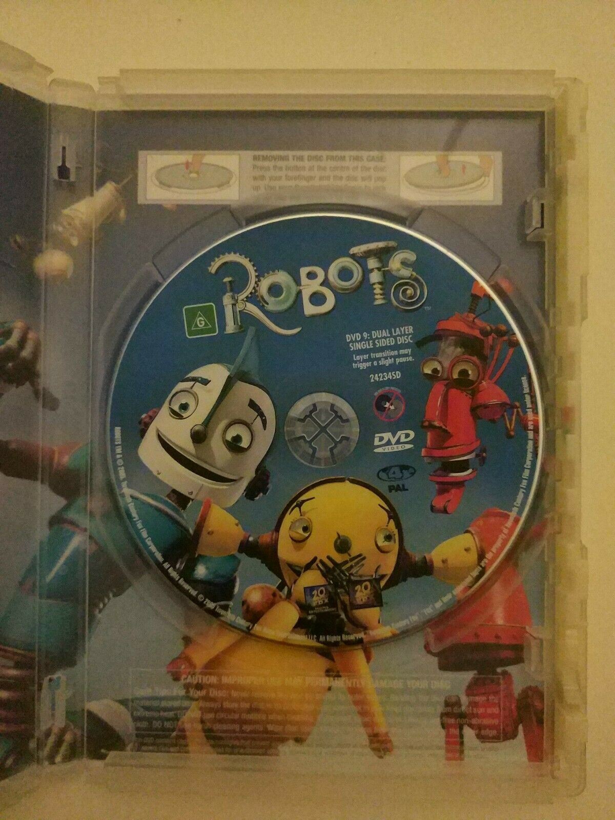 Robots (DVD, 2006) Region 4