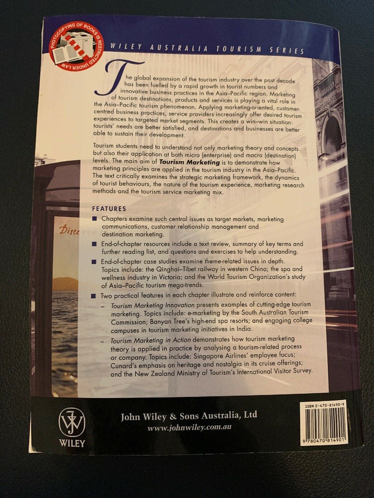Tourism Marketing: An Asia-Pacific Perspective by Michael Gross, Graham...