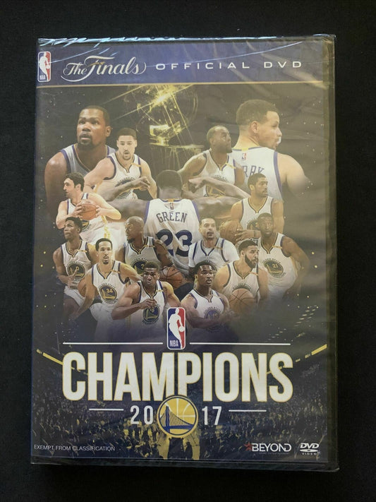 *New Sealed* NBA - 2017 Champions (DVD, 2017)  Golden State Warriors.  Region 4
