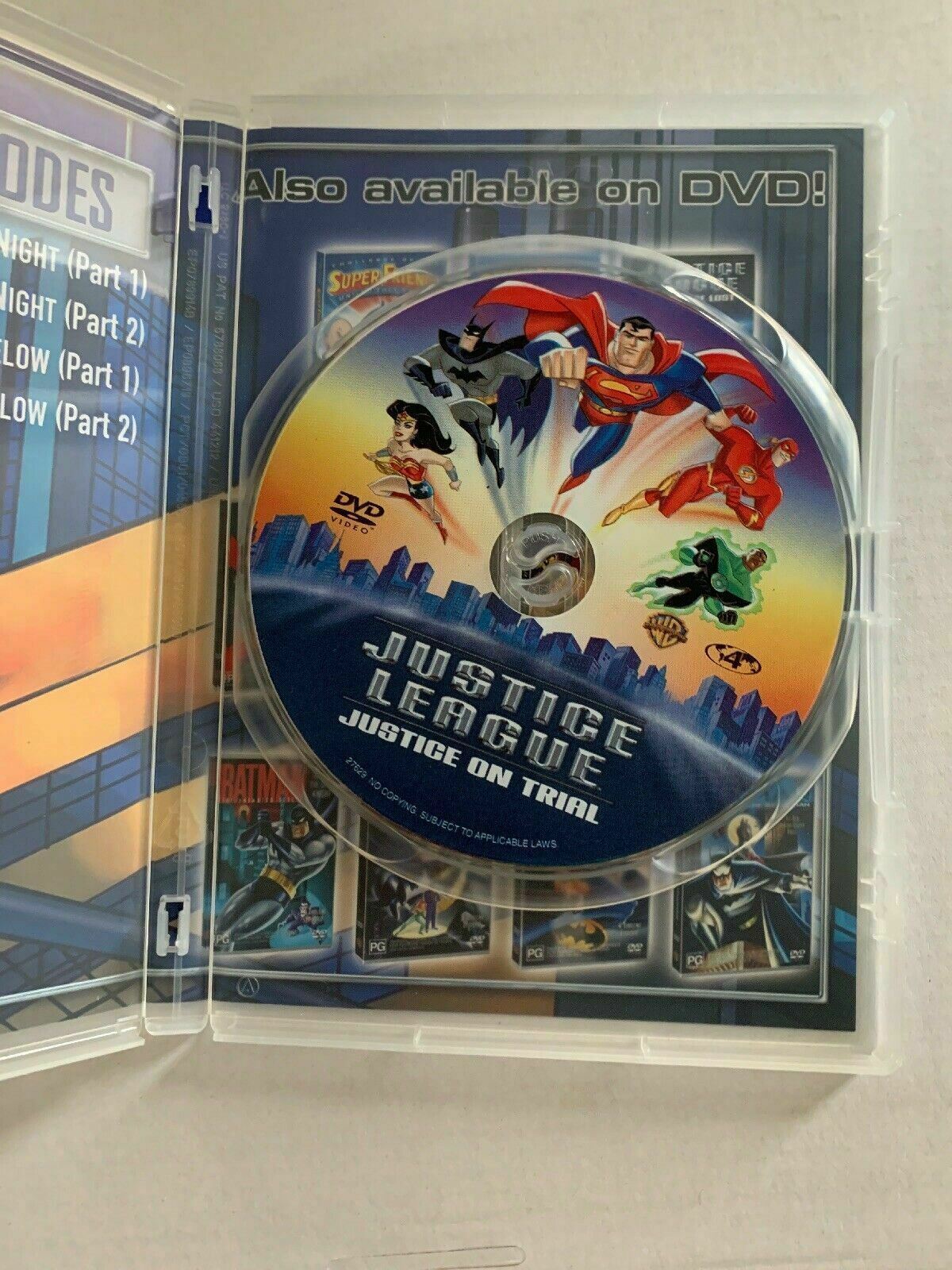 Justice League - Justice On Trial DVD