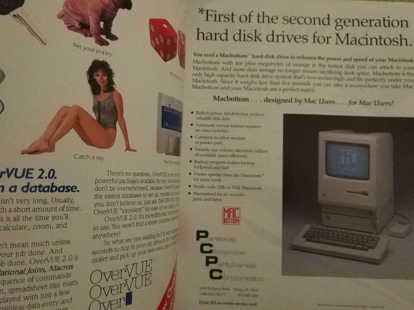 Macworld October 1985 Apple Macintosh magazine - Mac Talks To the PC