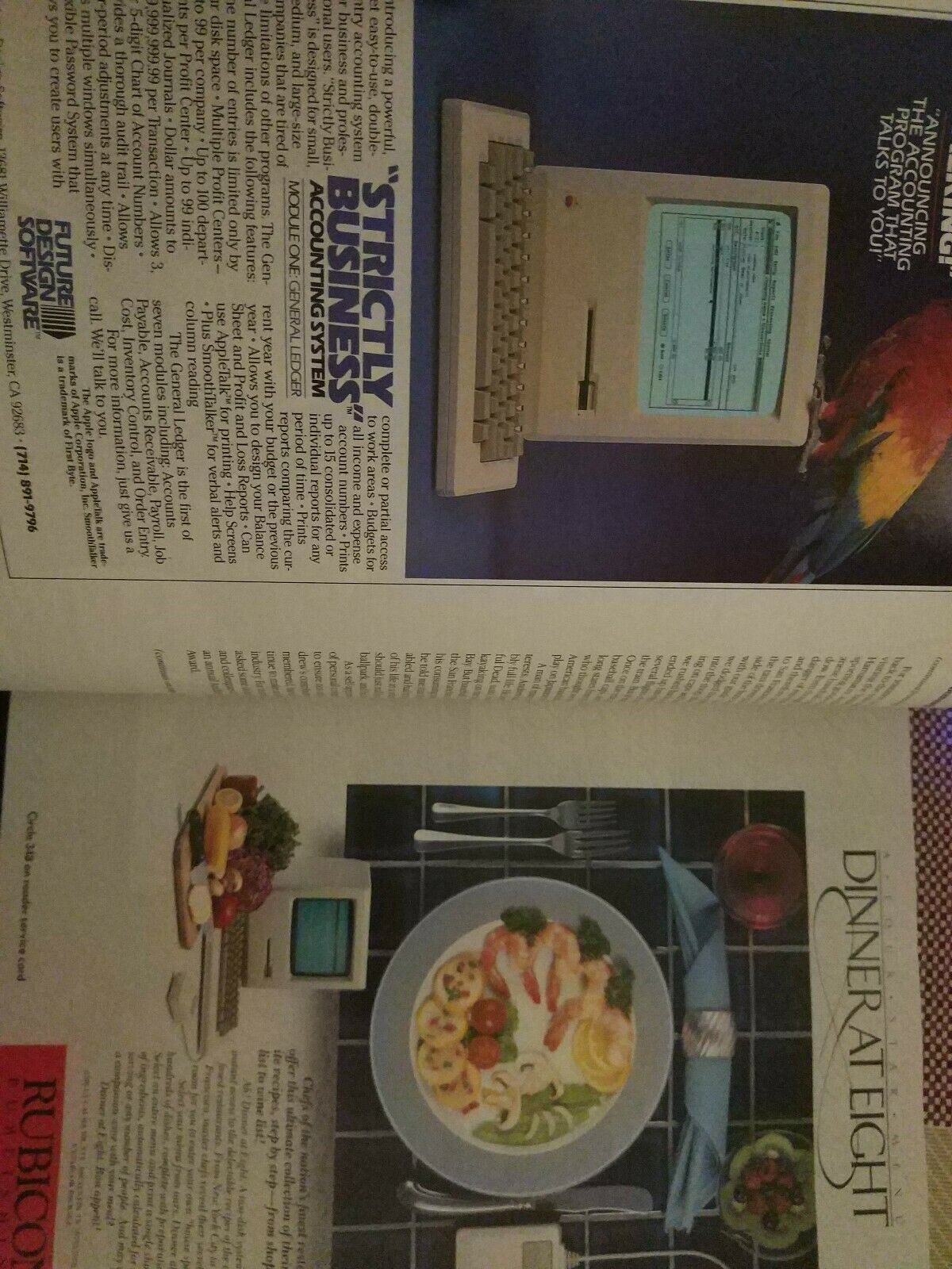 Macworld October 1985 Apple Macintosh magazine - Mac Talks To the PC