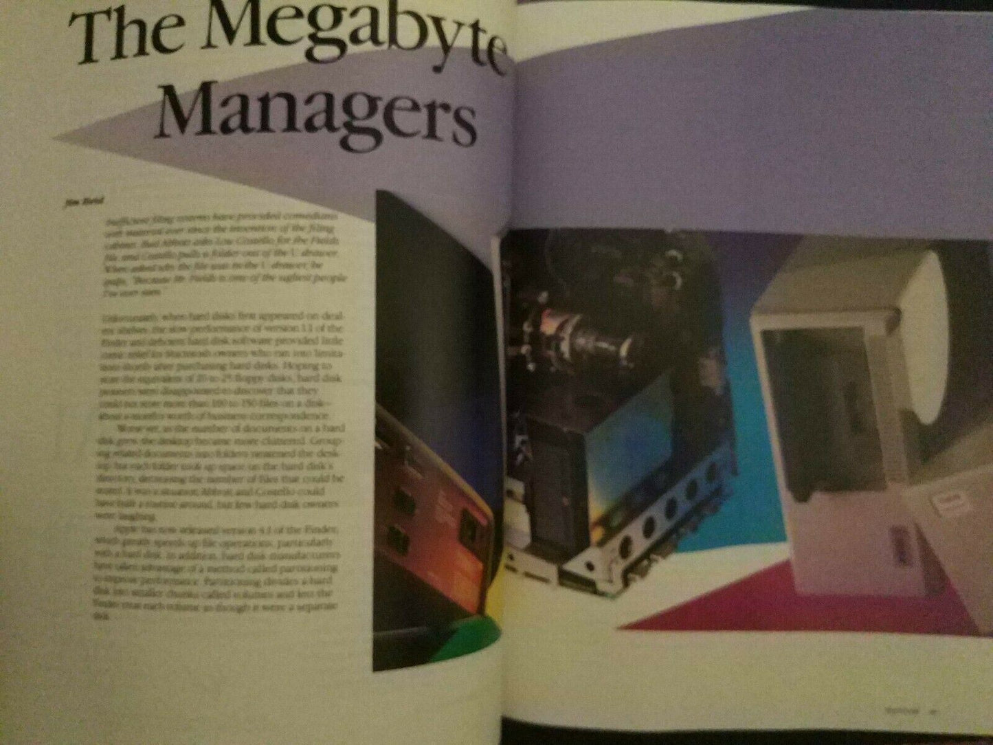 Macworld October 1985 Apple Macintosh magazine - Mac Talks To the PC
