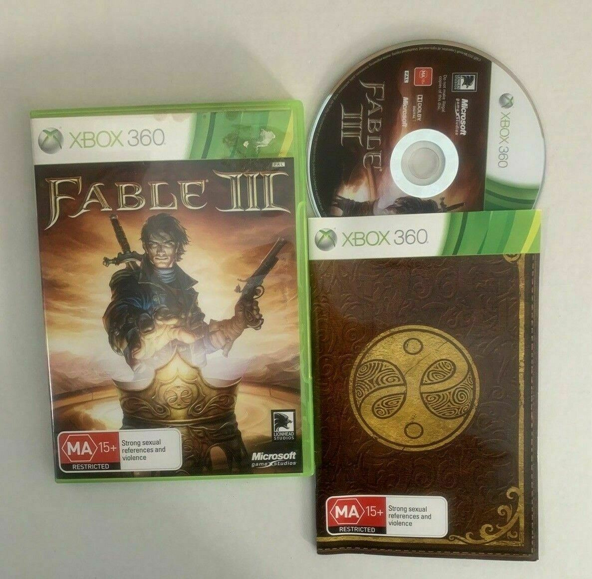 Fable III (3). Microsoft Xbox 360 With Manual PAL