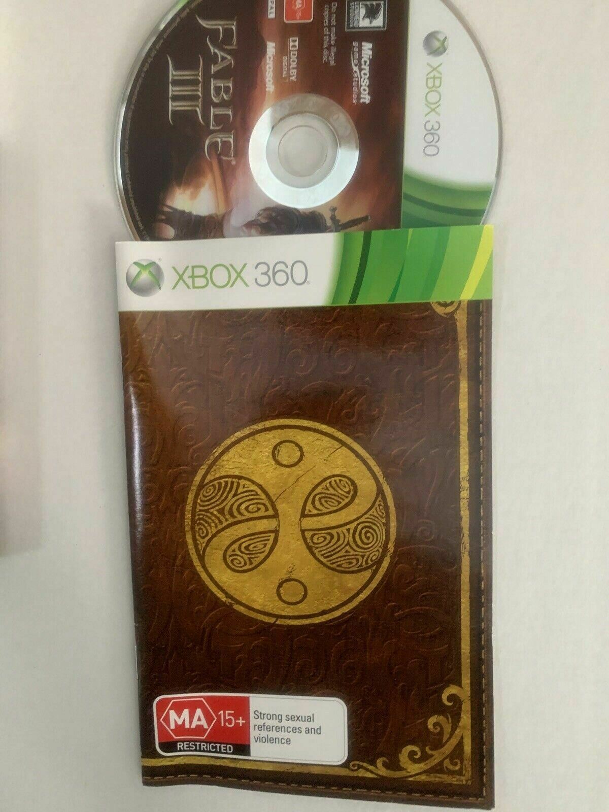 Fable III (3). Microsoft Xbox 360 With Manual PAL