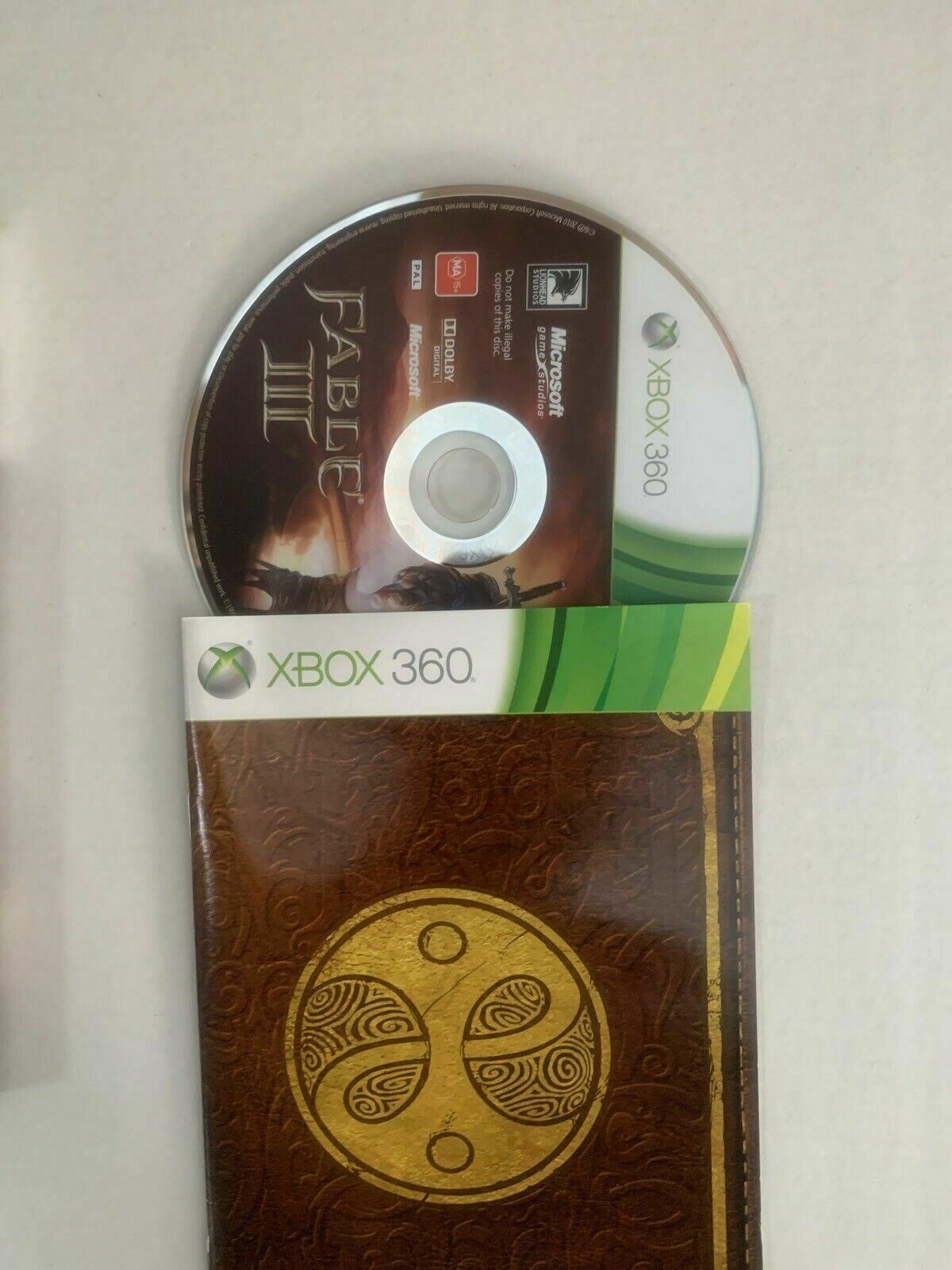 Fable III (3). Microsoft Xbox 360 With Manual PAL